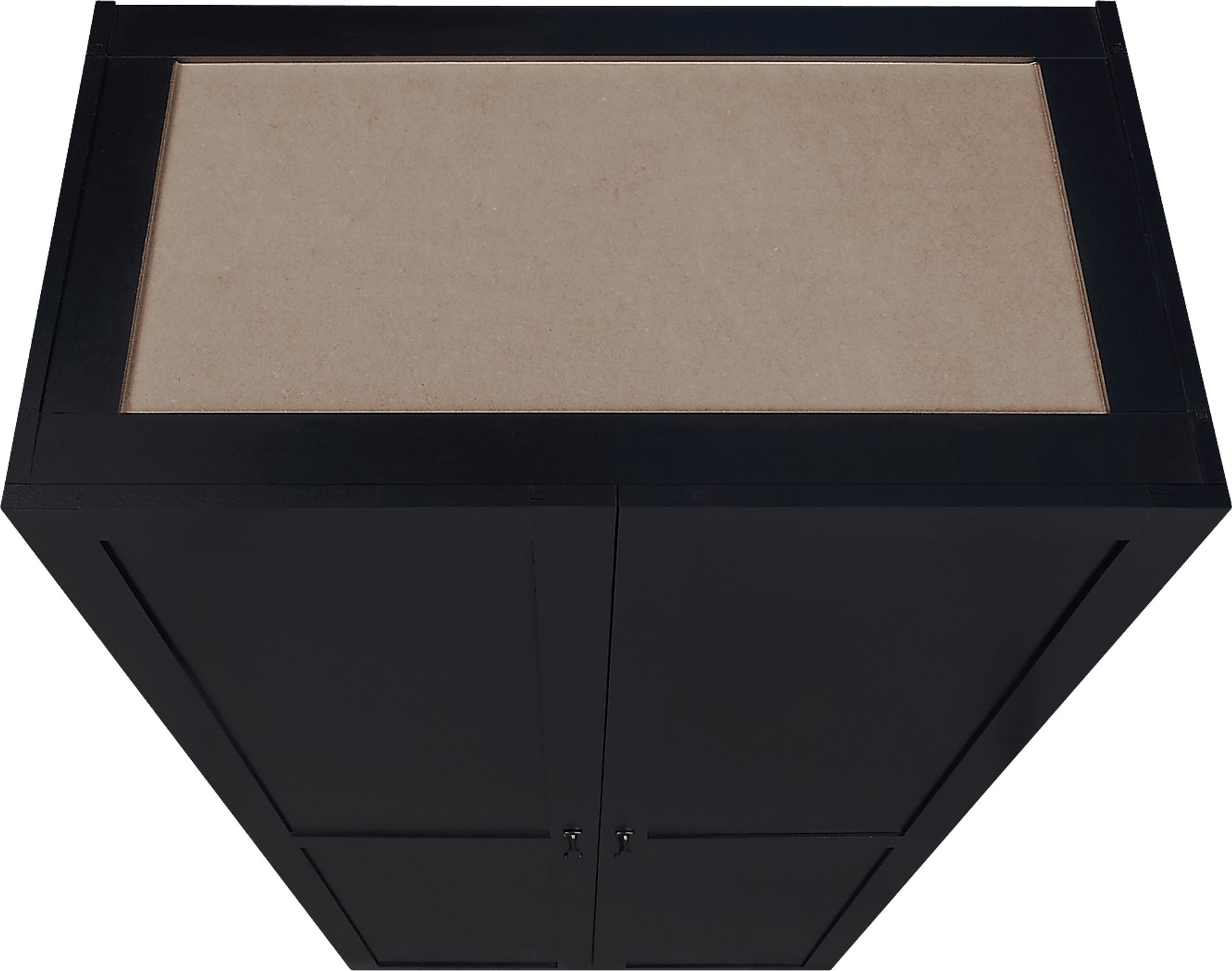 Sawwares II Black Storage Cabinet - Image 7