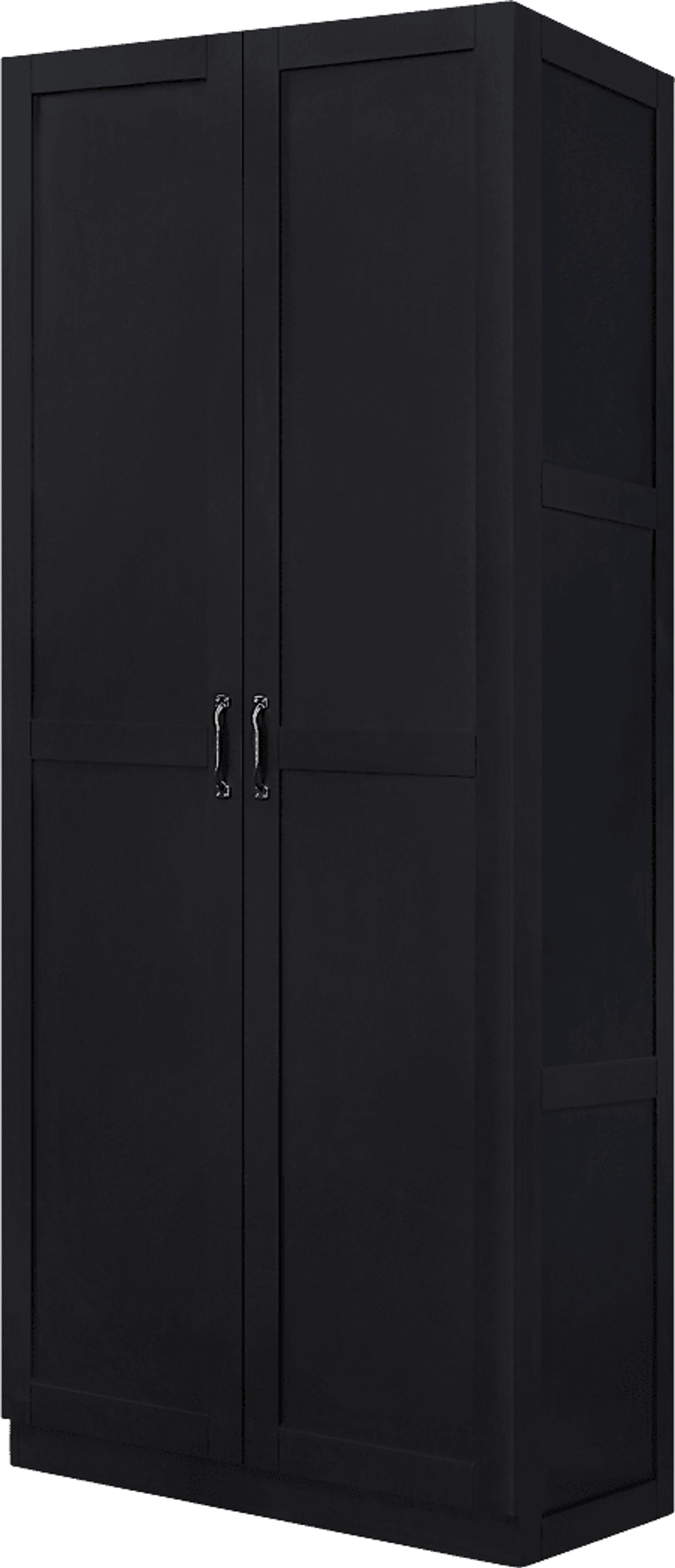 Sawwares II Black Storage Cabinet - Image 8