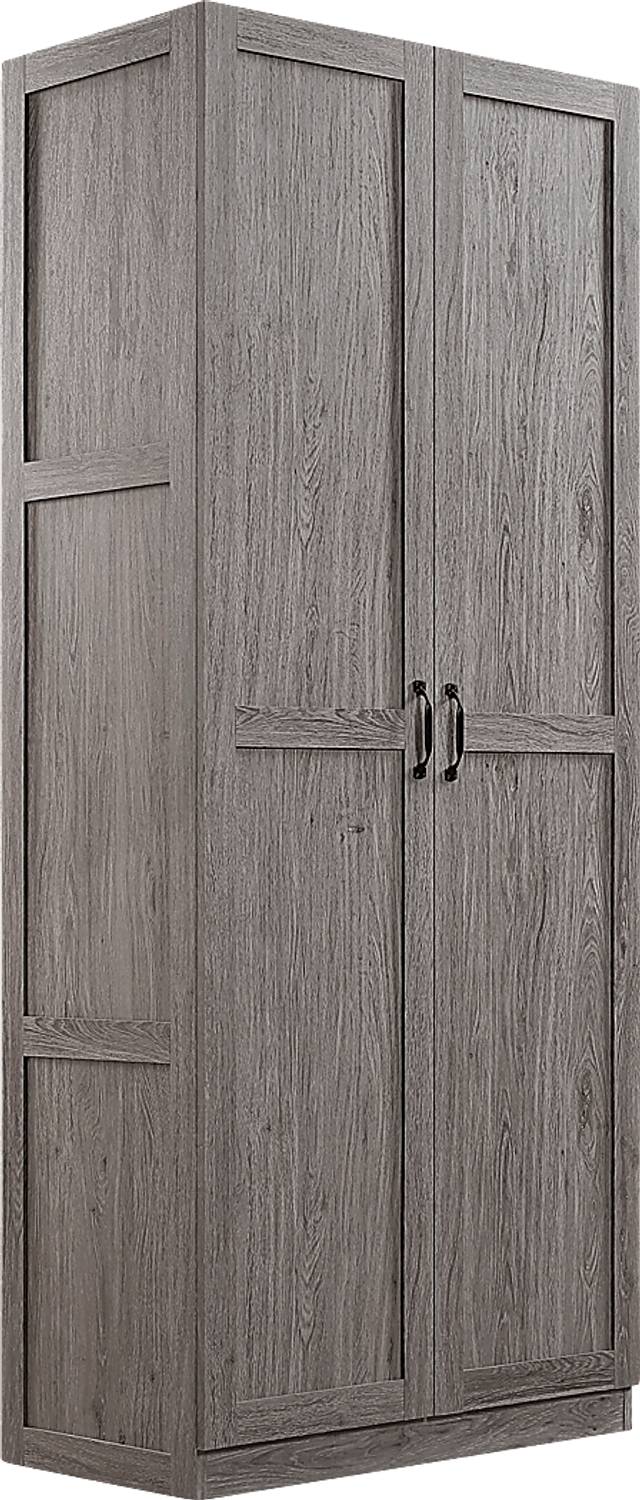 Sawwares II Gray Storage Cabinet - Thumbnail - Image 6