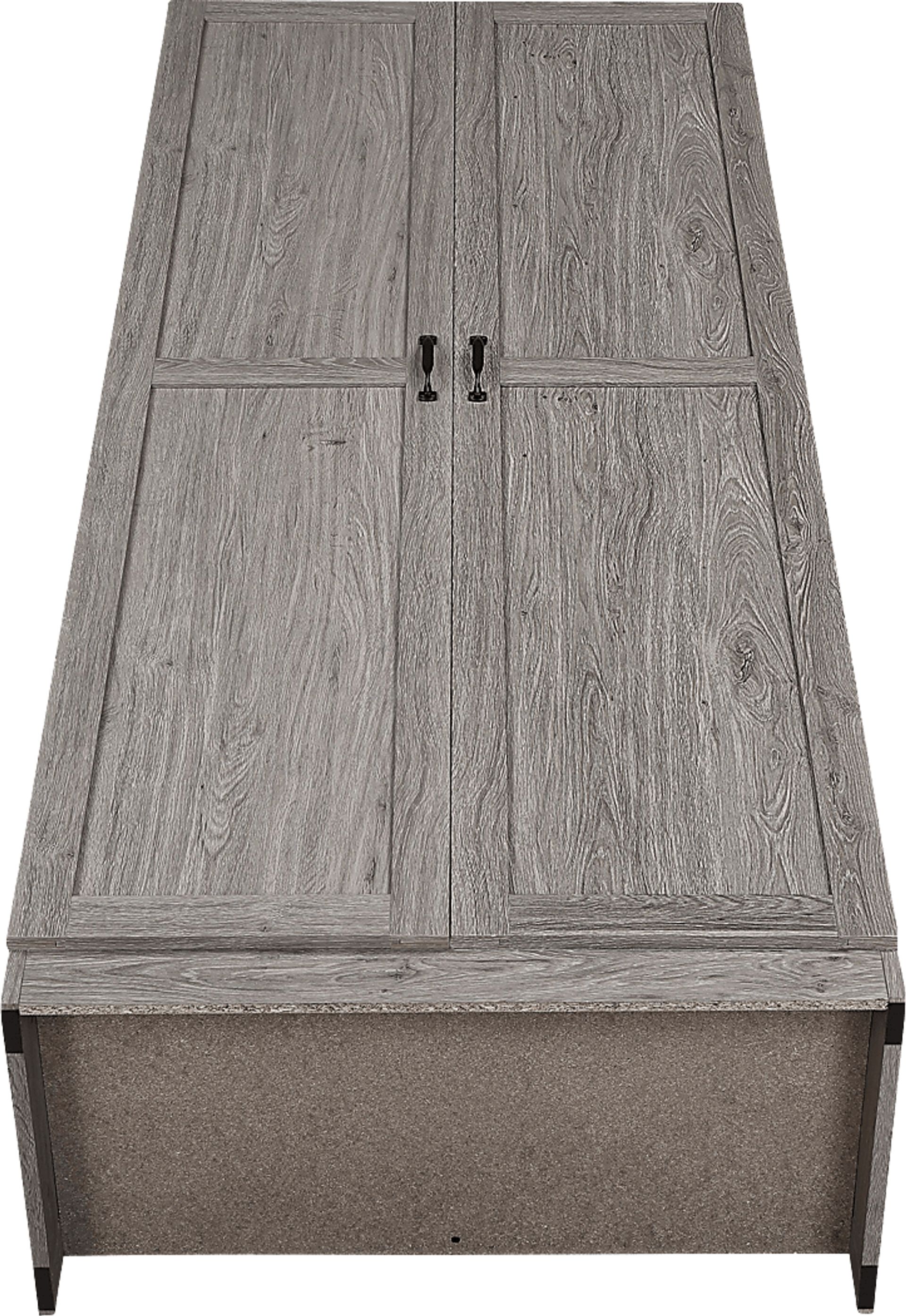 Sawwares II Gray Storage Cabinet - Image 8
