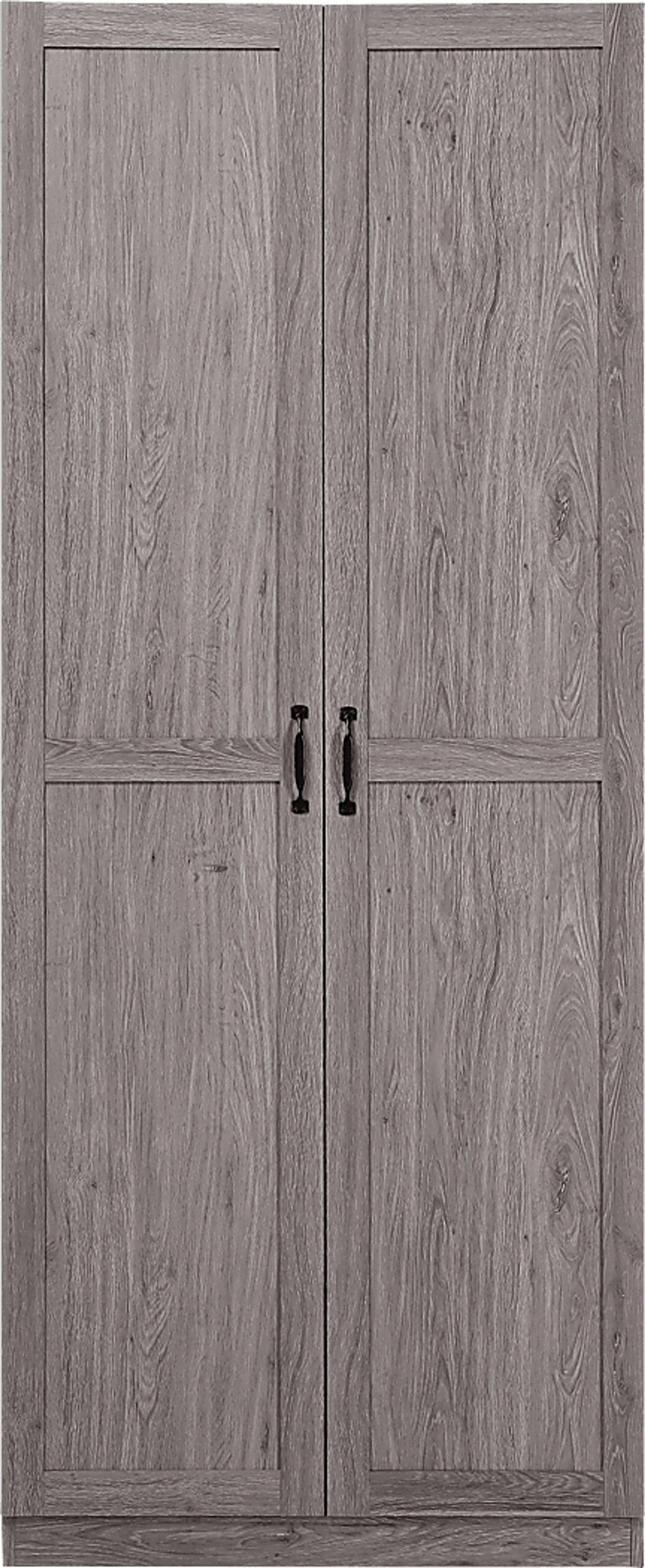 Sawwares II Gray Storage Cabinet - Image 1