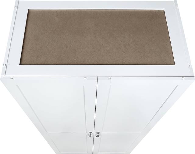 Sawwares II White Storage Cabinet - Thumbnail - Image 5