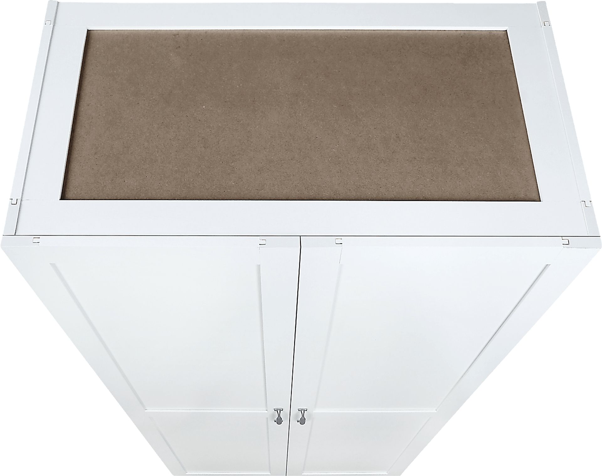 Sawwares II White Storage Cabinet - Image 5