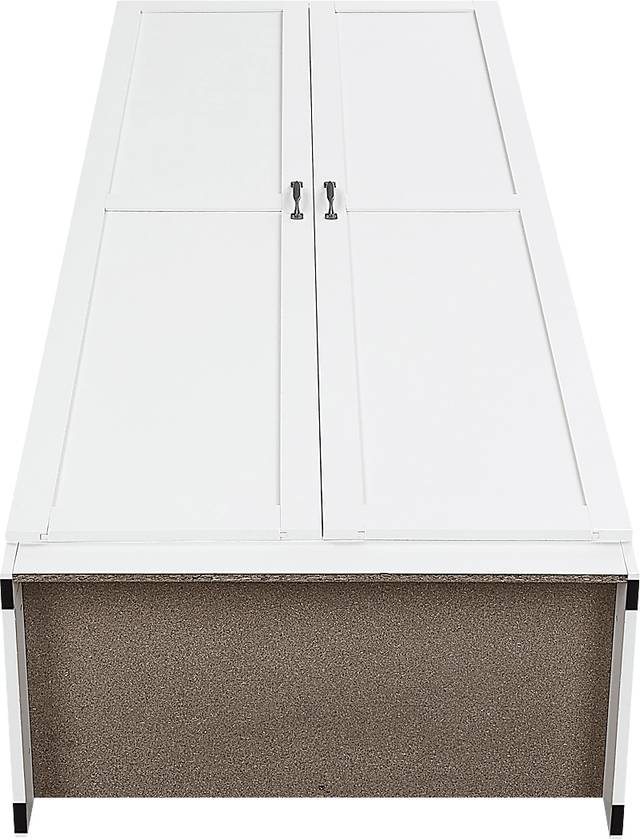 Sawwares II White Storage Cabinet - Thumbnail - Image 7
