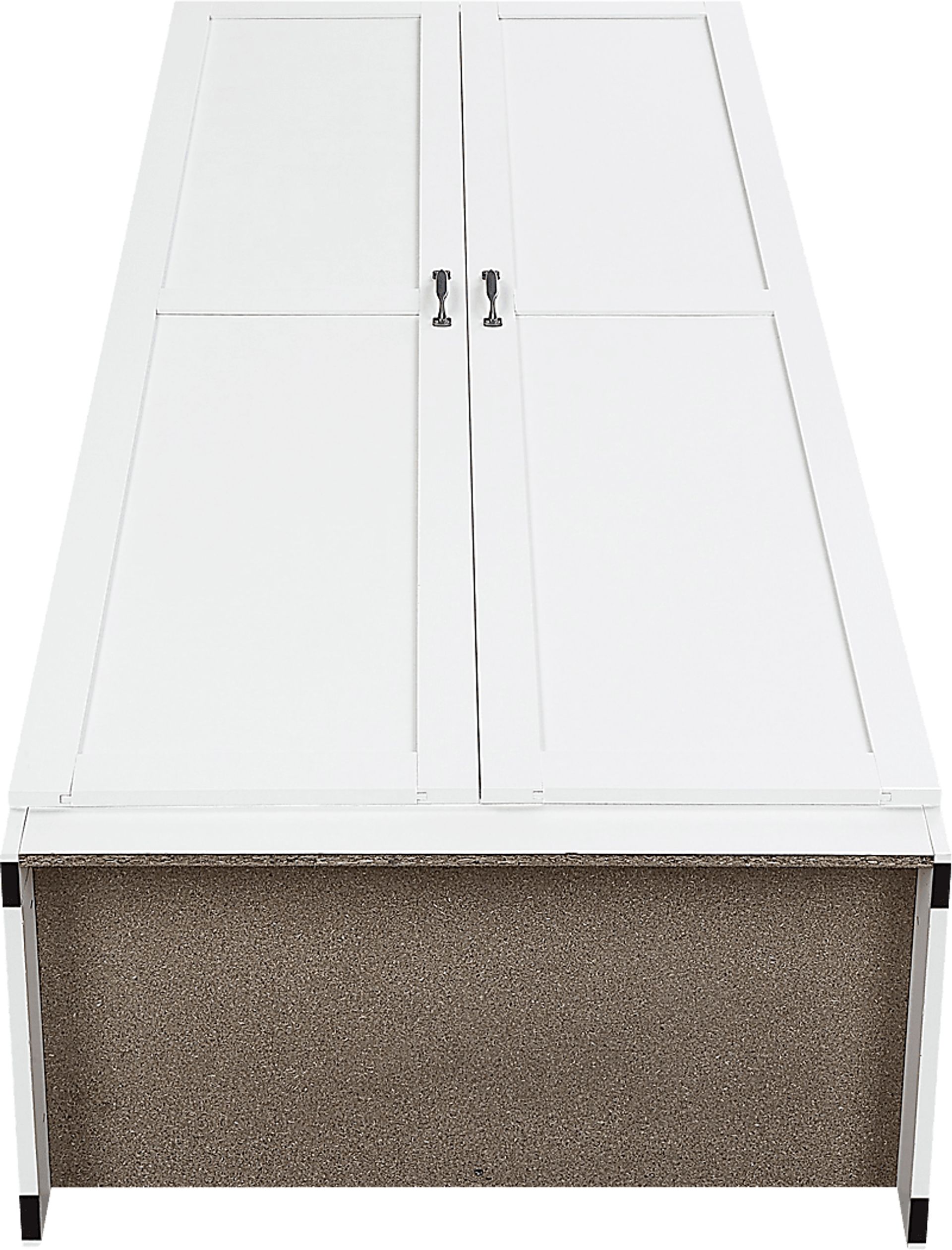 Sawwares II White Storage Cabinet - Image 7