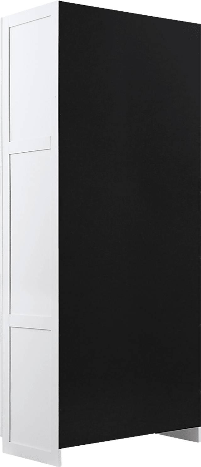 Sawwares II White Storage Cabinet - Thumbnail - Image 9