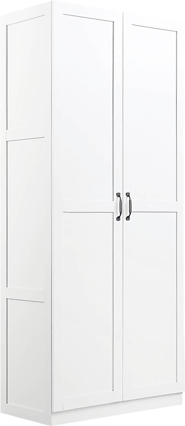 Sawwares II White Storage Cabinet - Thumbnail - Image 10