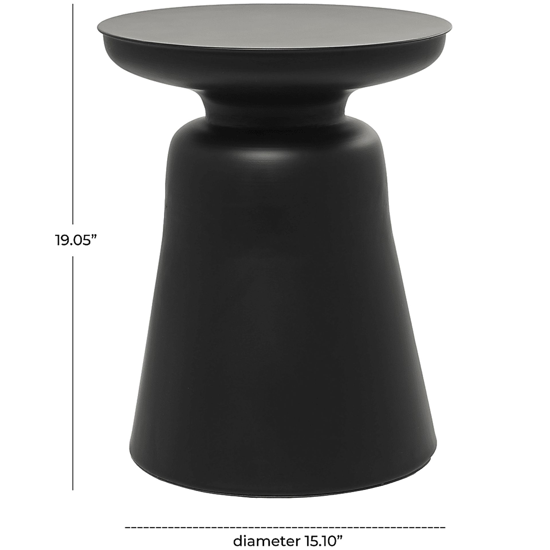 Sawyir Black Side Table - Image 5