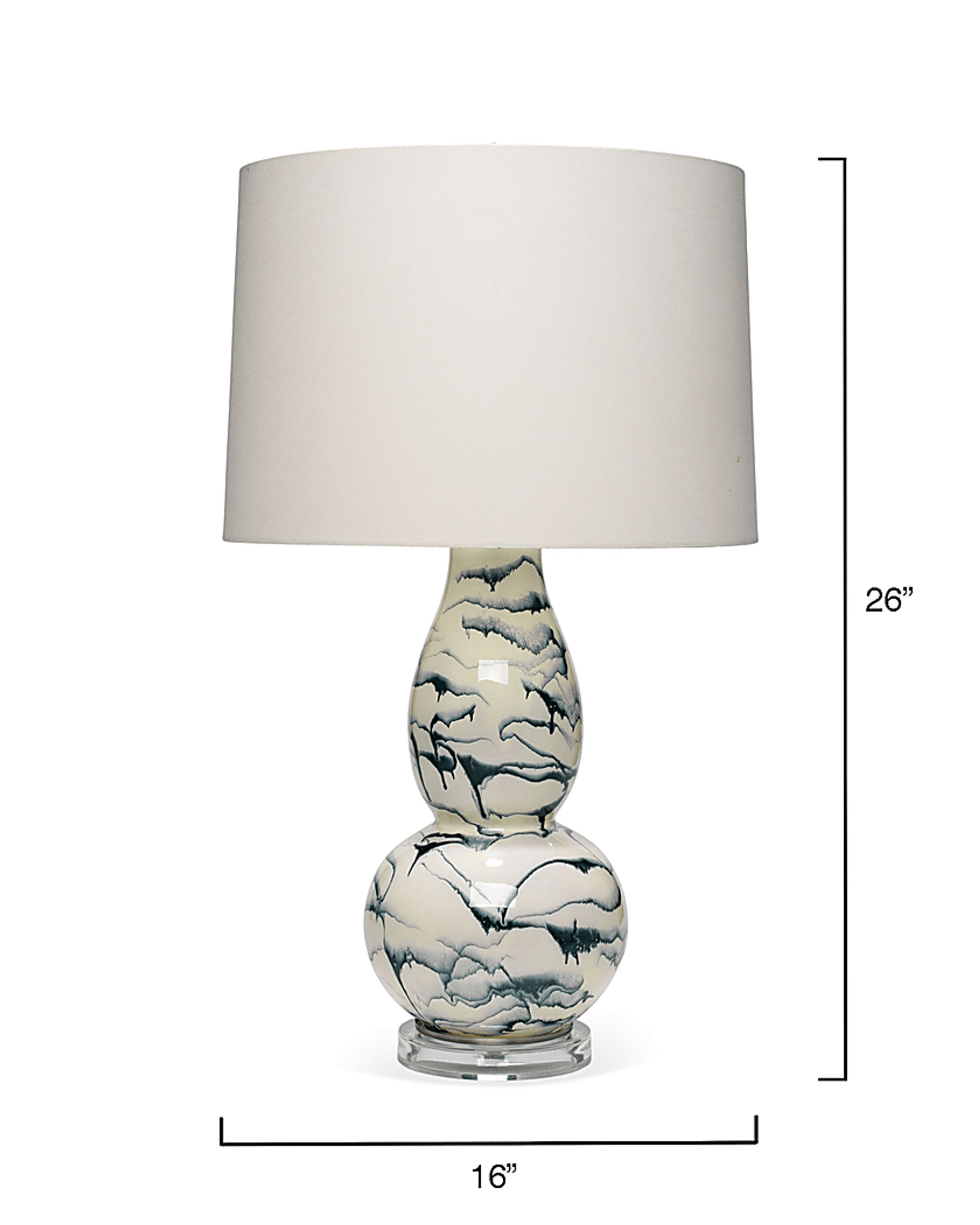 Sayders Home Blue Lamp - Image 4