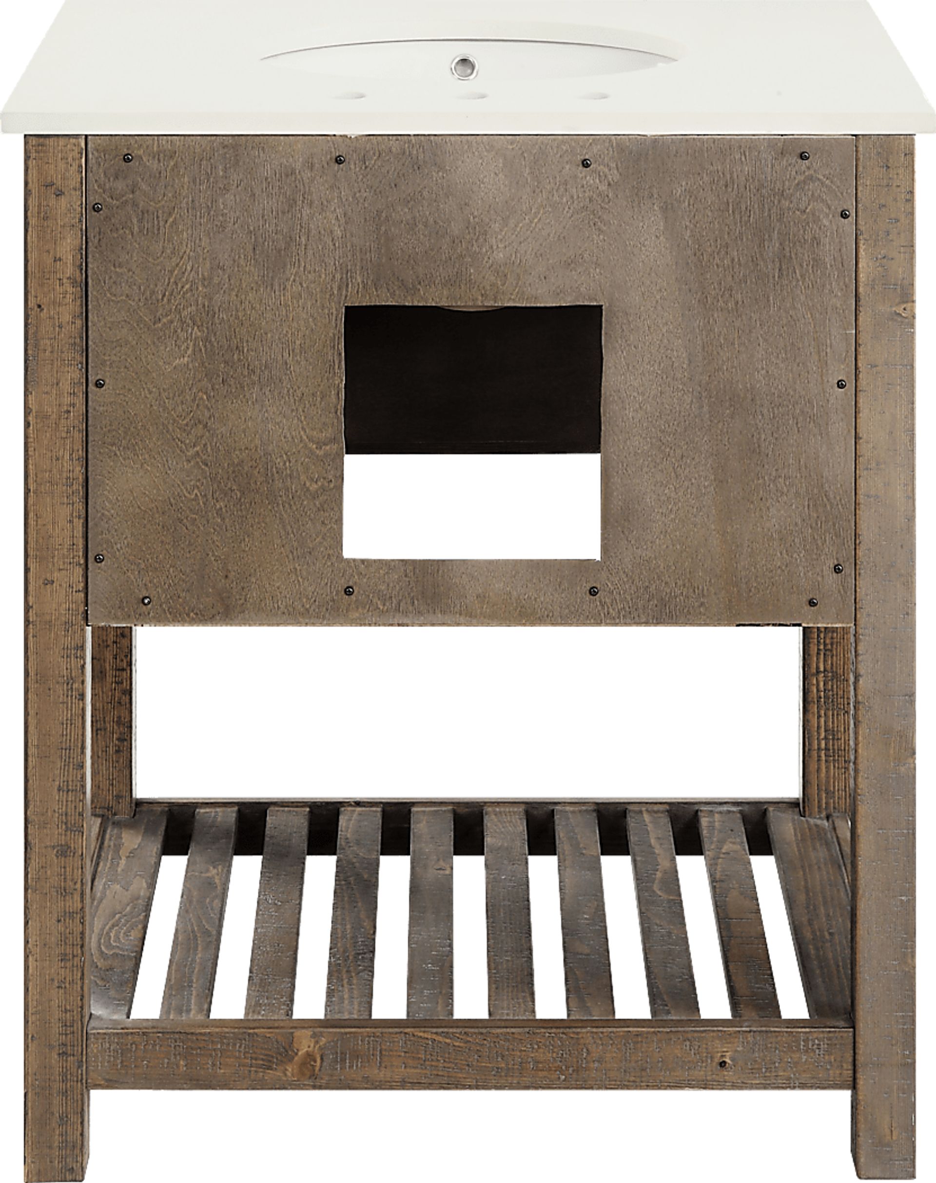 Sayecreek Brown 30 in. Bathroom Vanity - Image 4