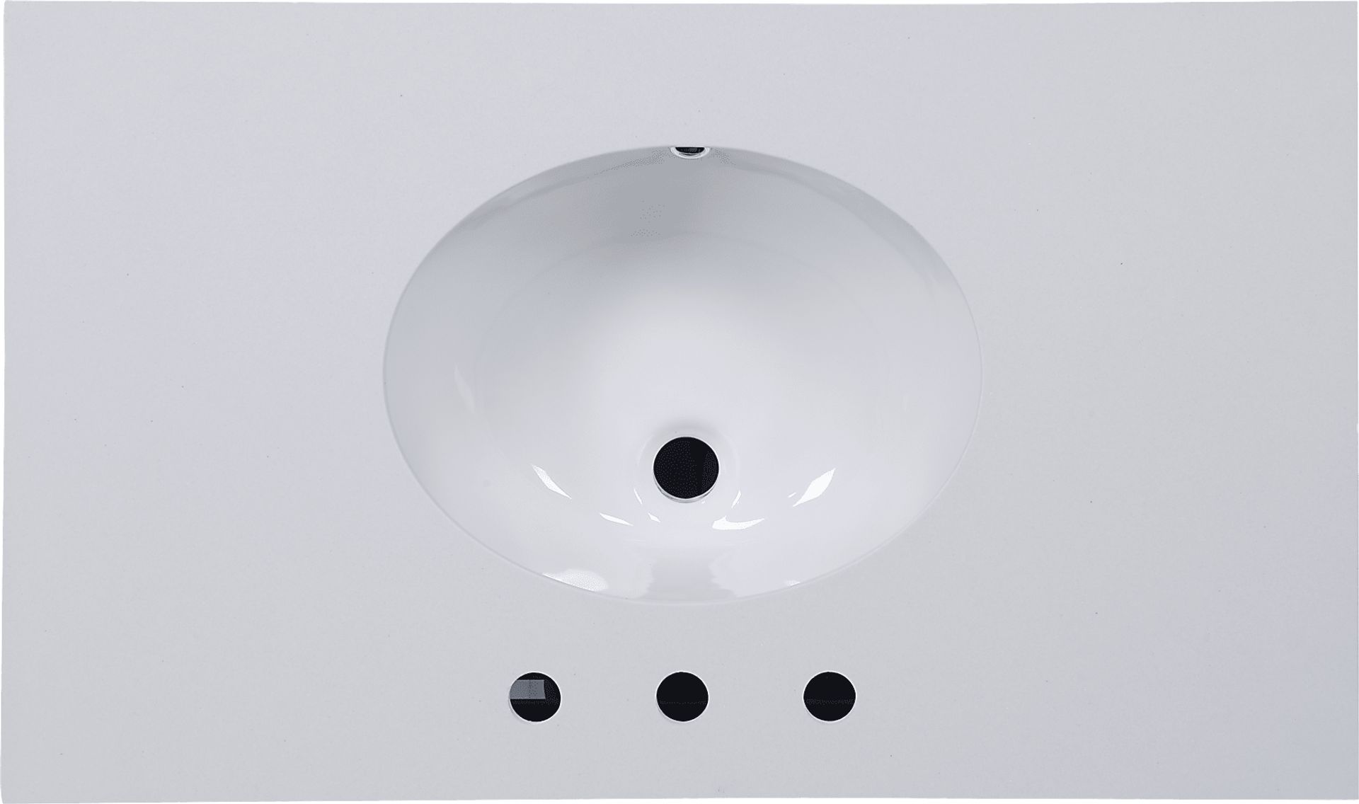 Sayecreek White 30 in. Bathroom Vanity - Image 4