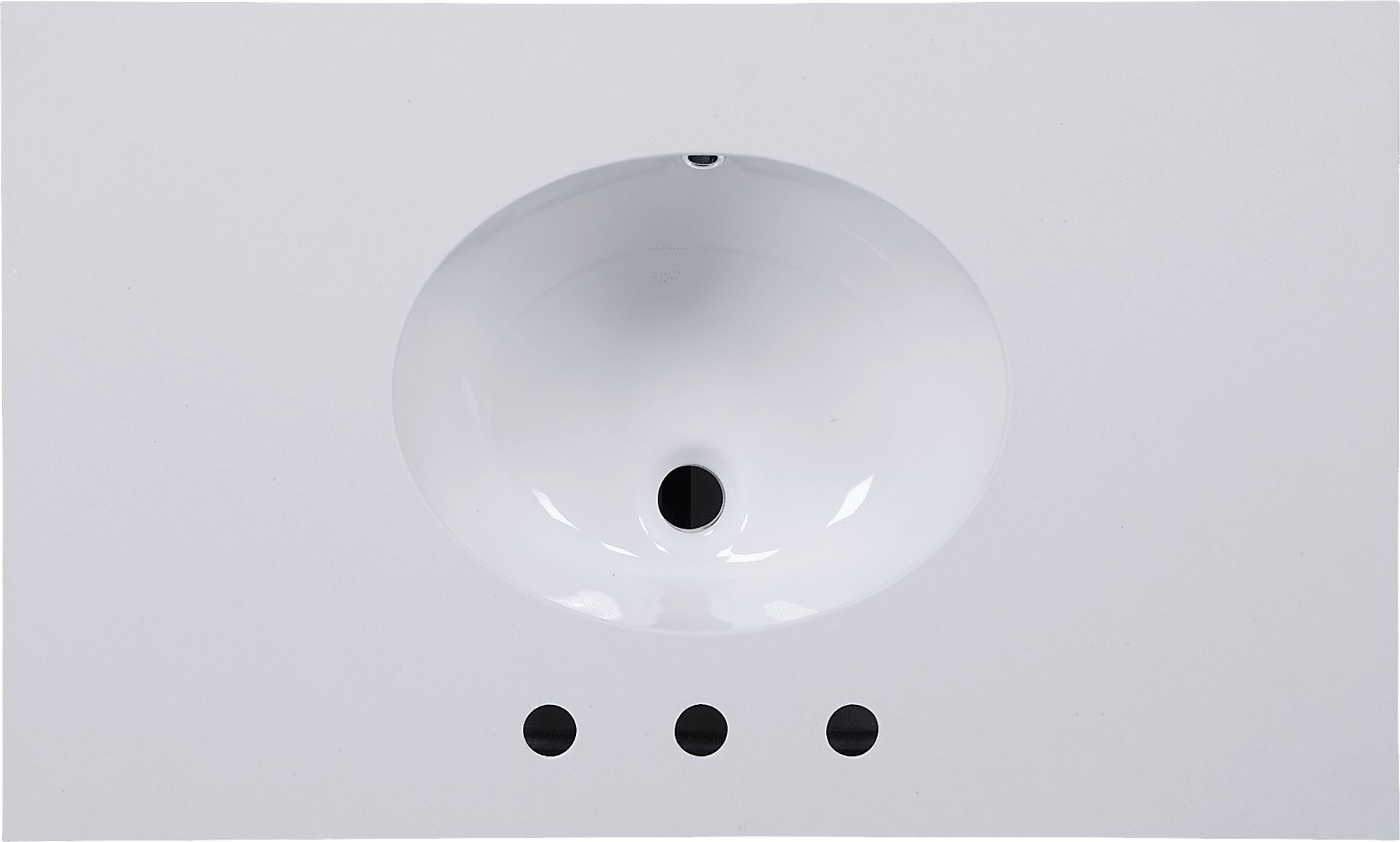 Sayecreek White 36 in. Bathroom Vanity - Image 4