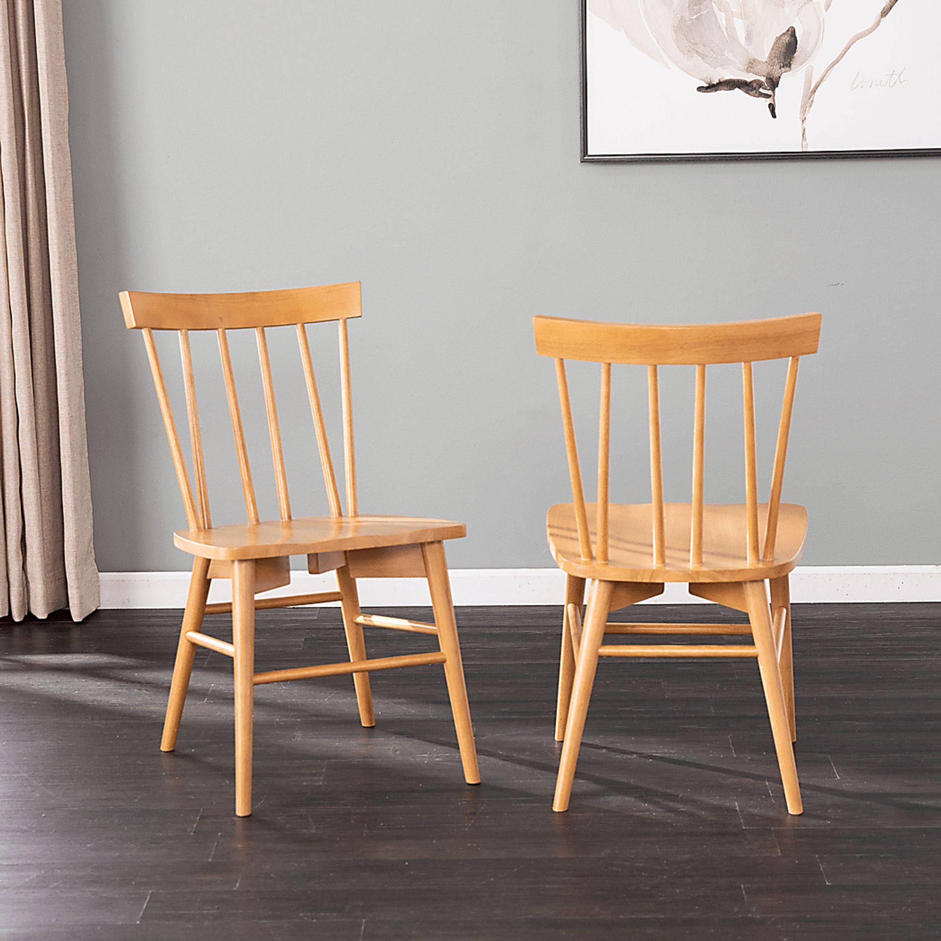 Sayreton Natural Dining Chair, Set of 2 - Image 6