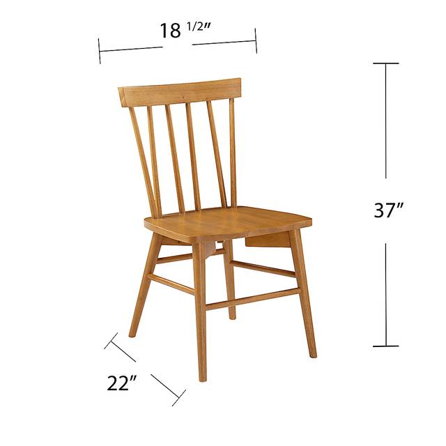 Sayreton Natural Dining Chair, Set of 2 - Thumbnail - Image 8