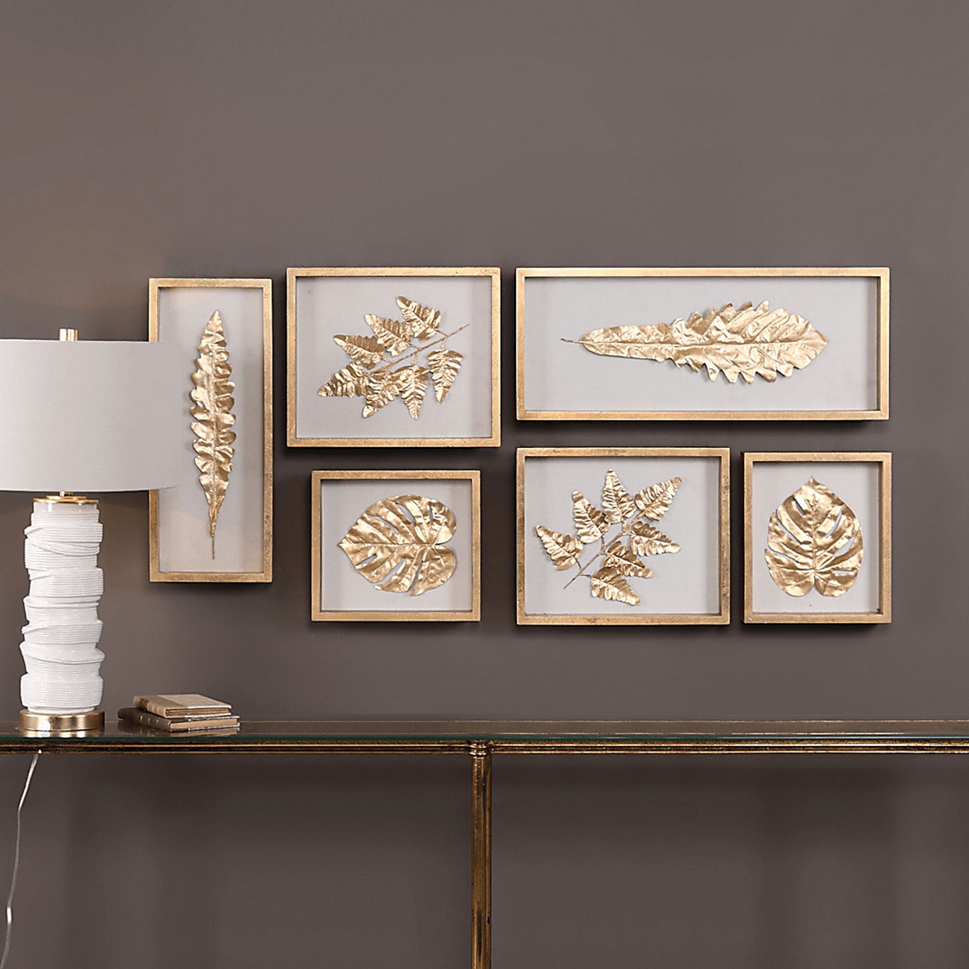 Sayrin Gold Wall Decor, Set of 6 - Image 2