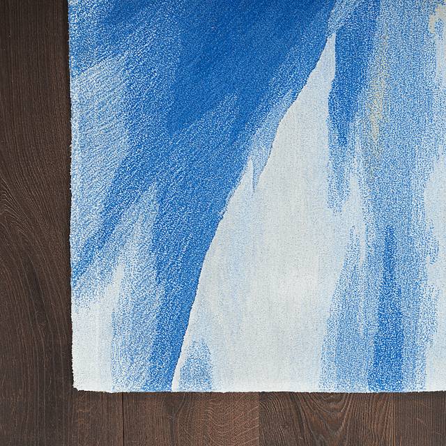 Scaqui Blue/Multi 7'9 x 9'9 Rug - Thumbnail - Image 3