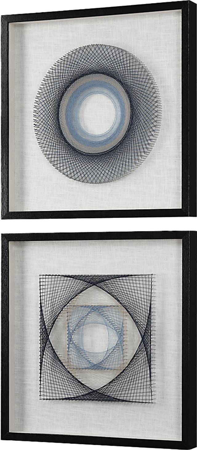 Schiller Blue Shadow Box, Set of 2 - Thumbnail - Image 1