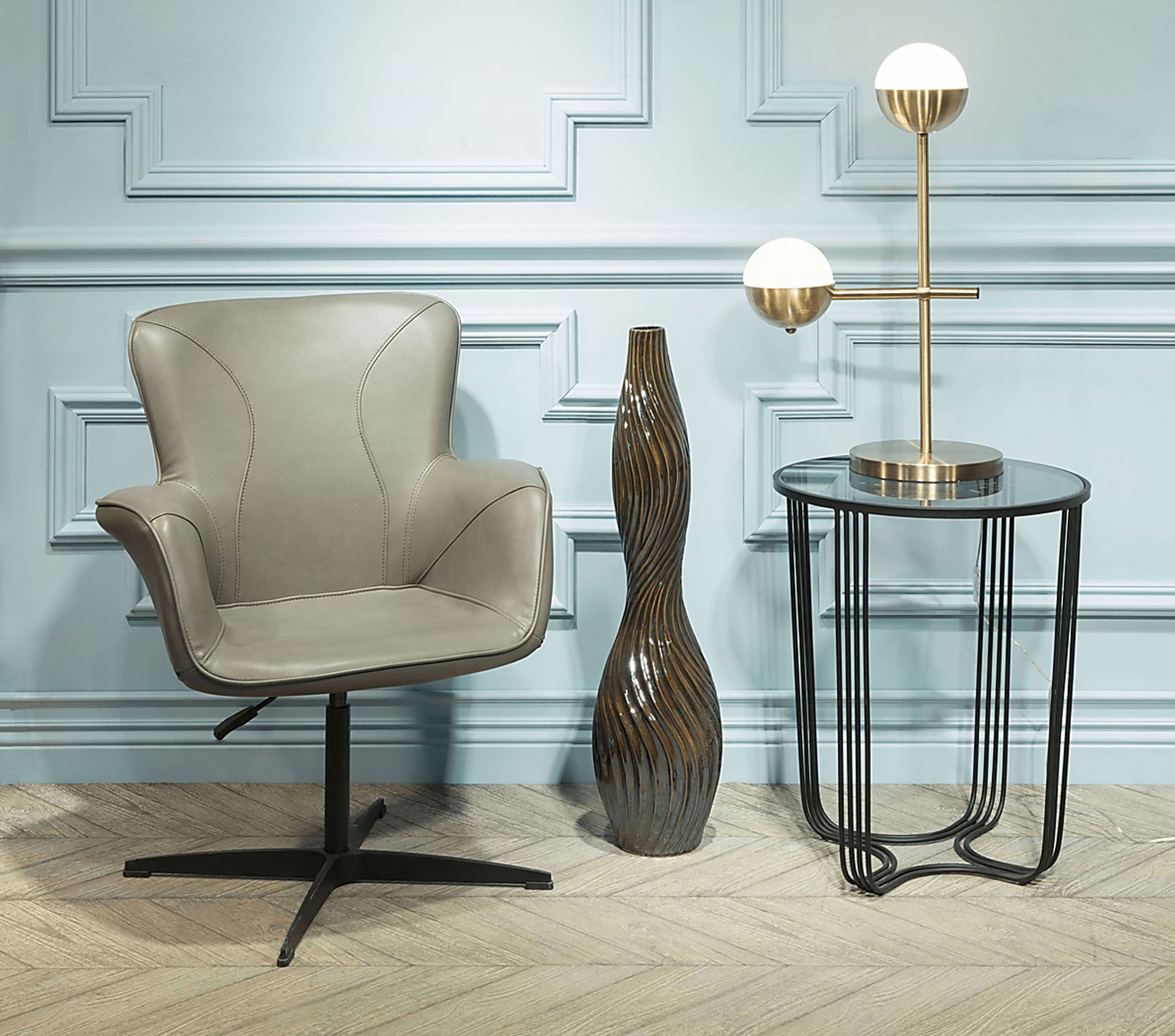 Schuyler Gray Office Chair - Image 6