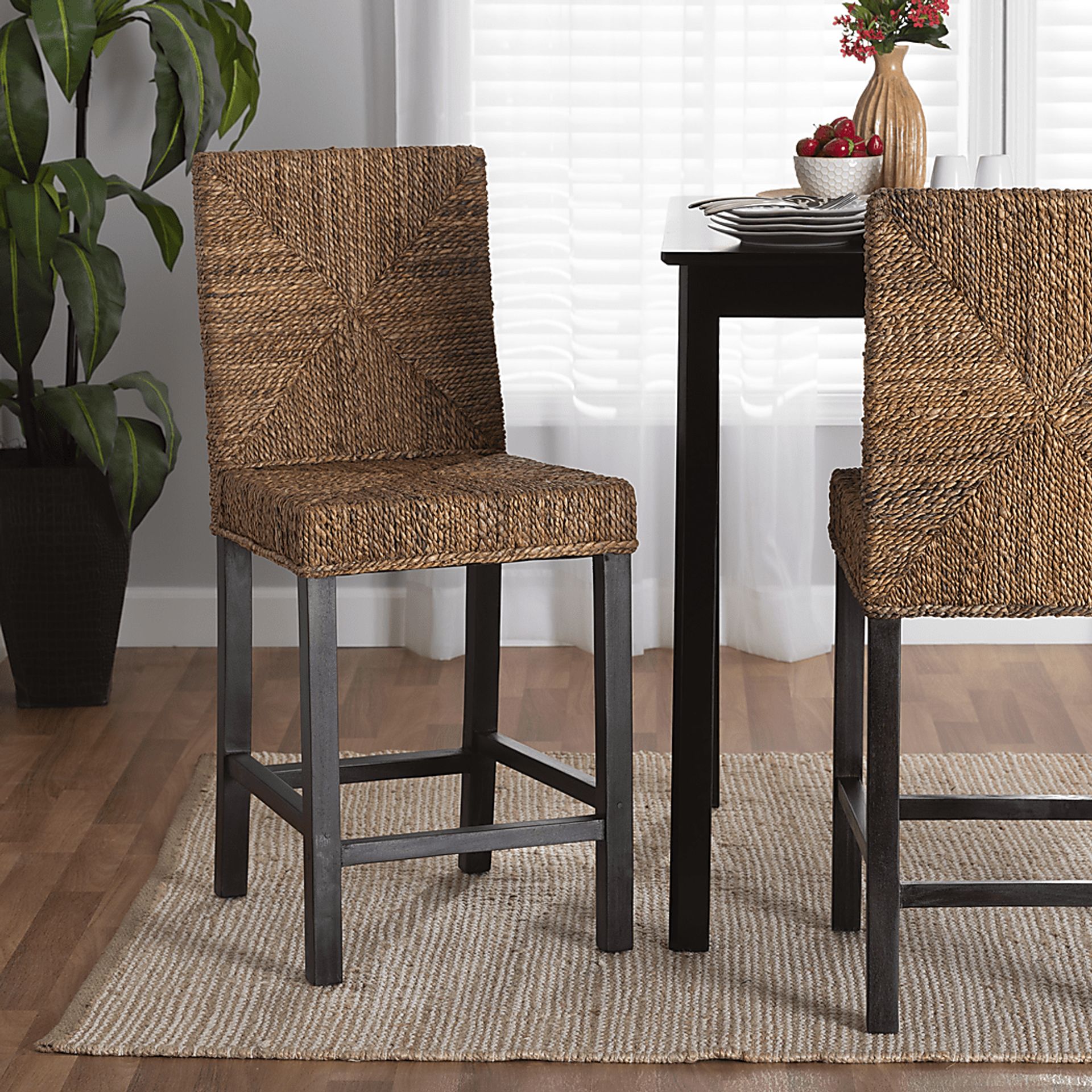 Sciarappa Brown Counter Stool - Image 2