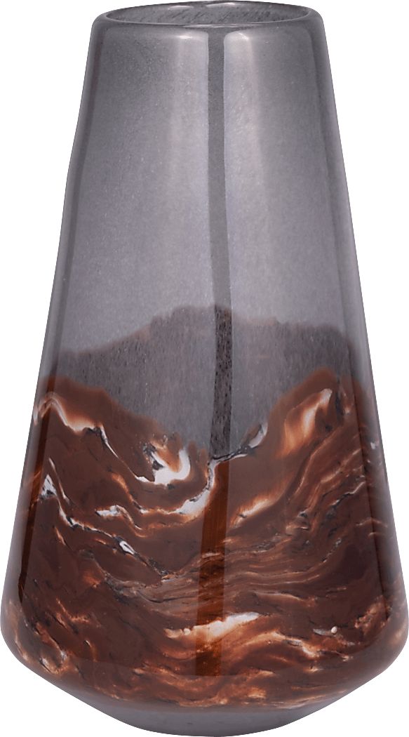 Scibilia Brown 14 in. Vase