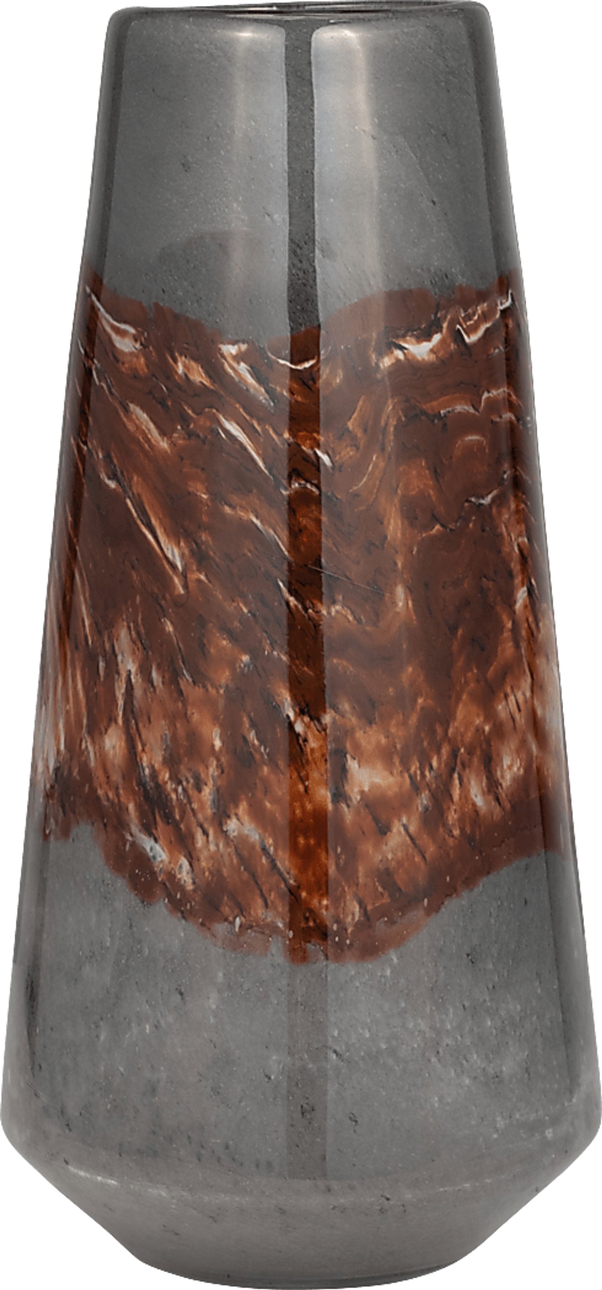 Scibilia Brown 17 in. Vase - Image 1