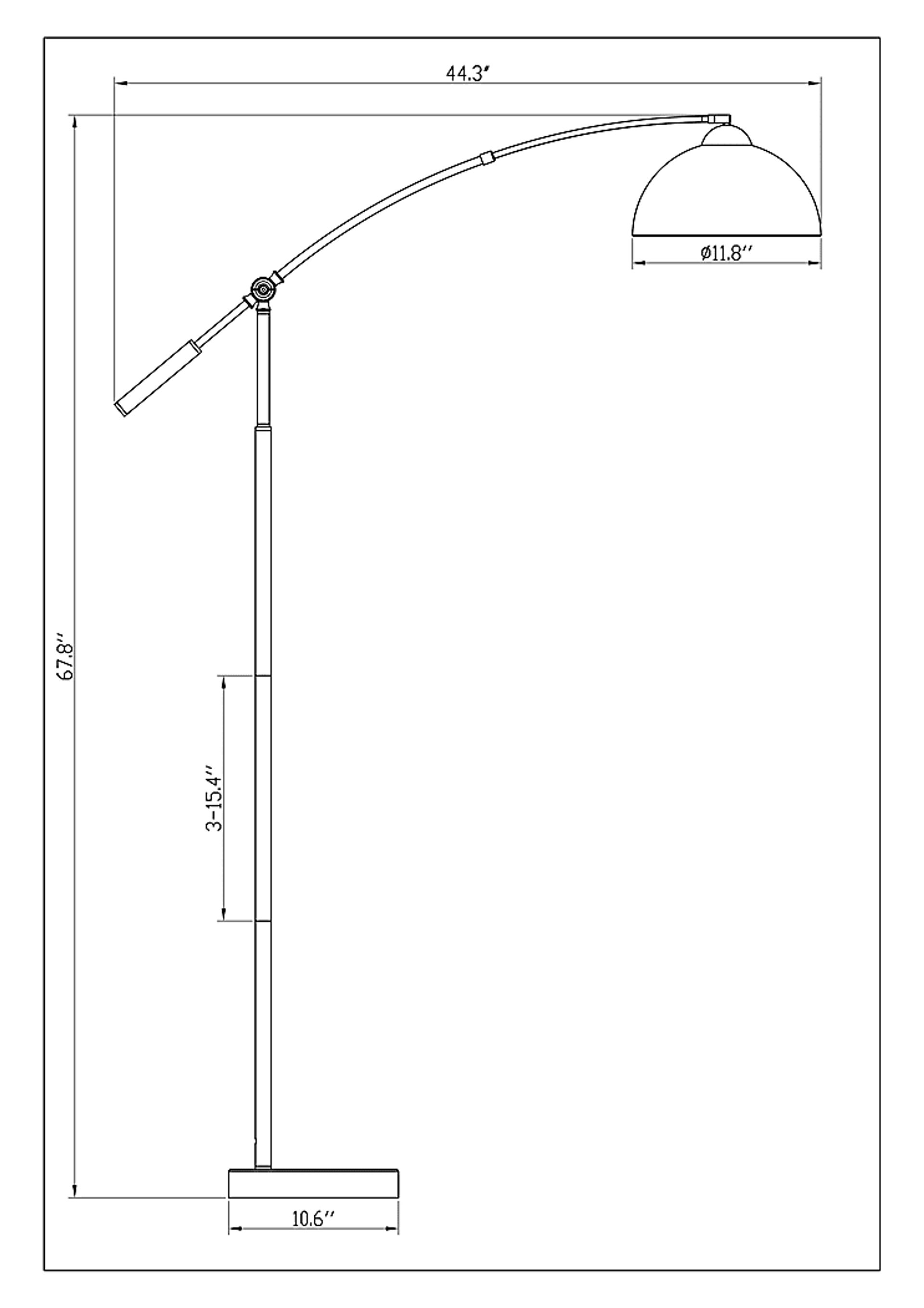 Scibilia Moor Black Floor Lamp - Image 6