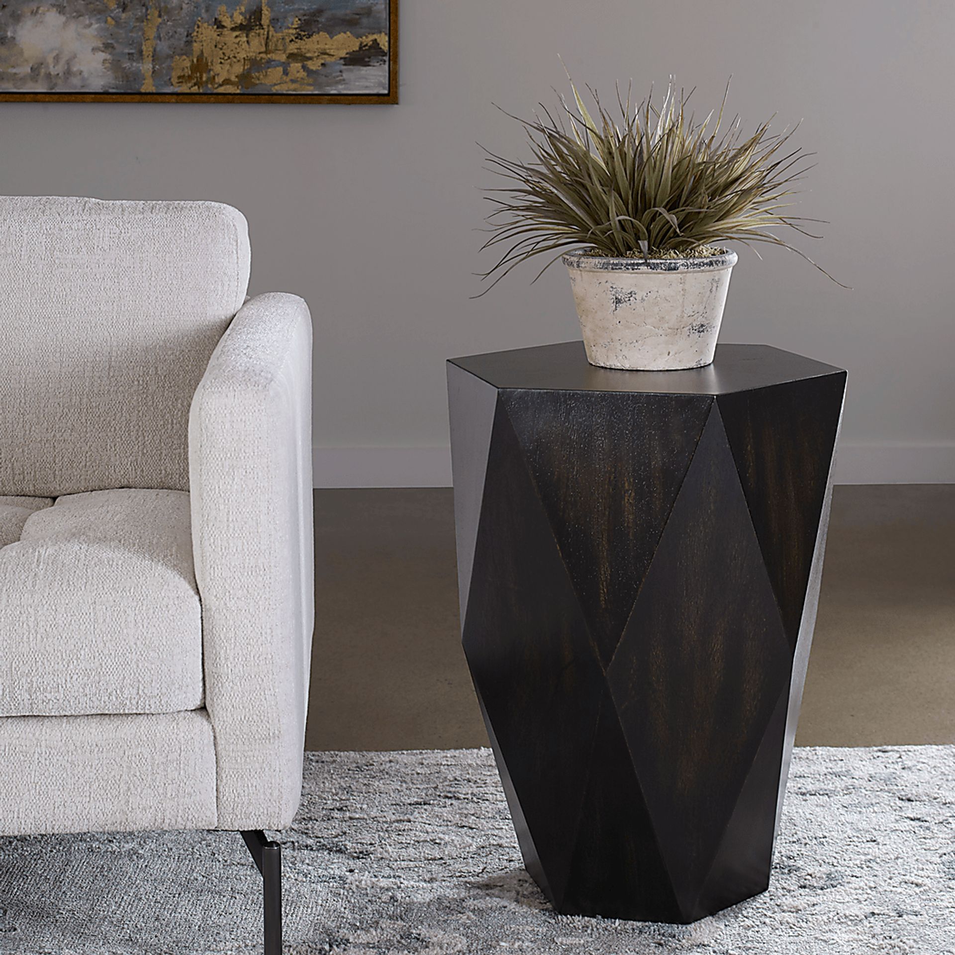 Scioto Black Accent Table - Image 2