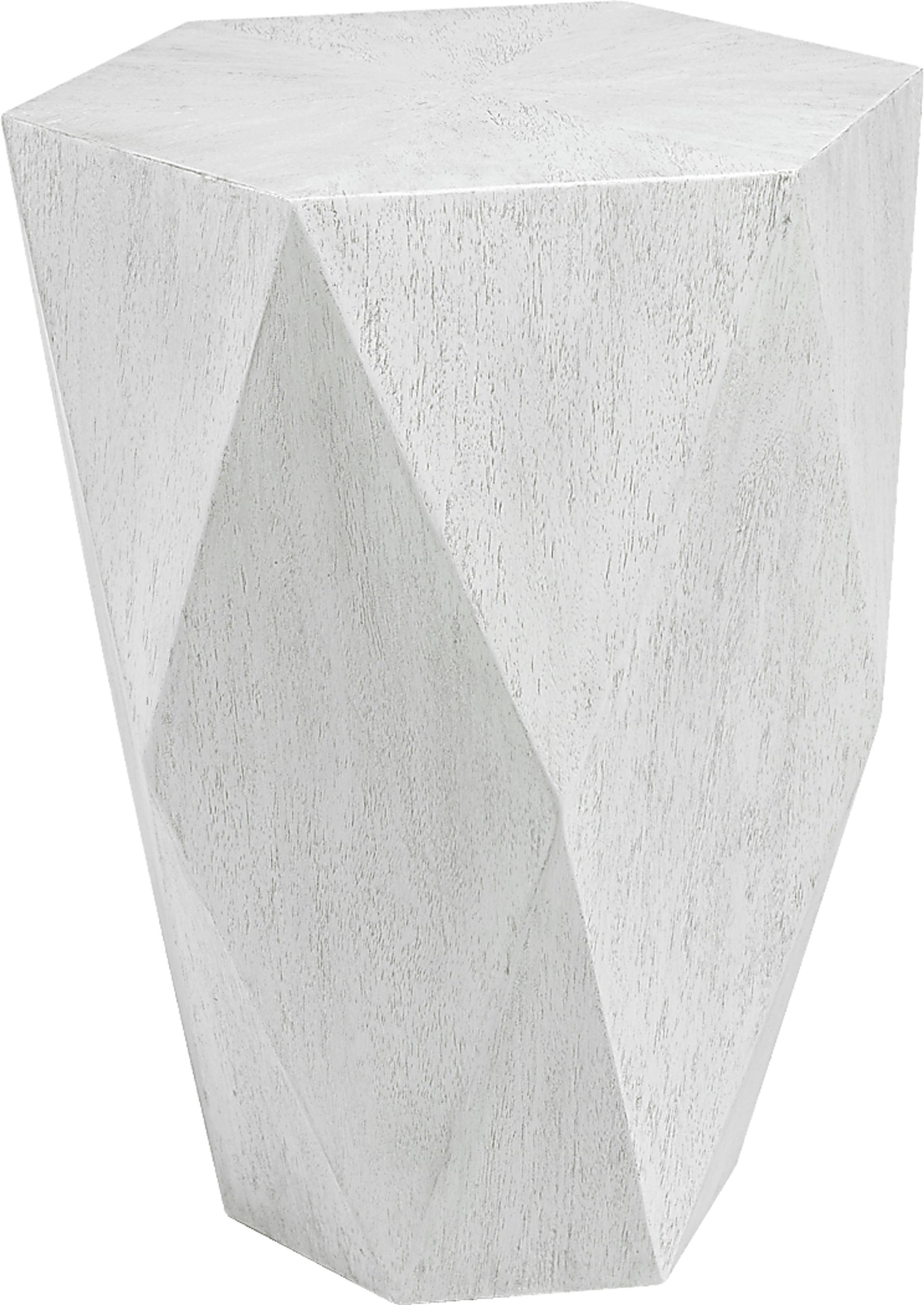 Scioto White Accent Table - Image 1