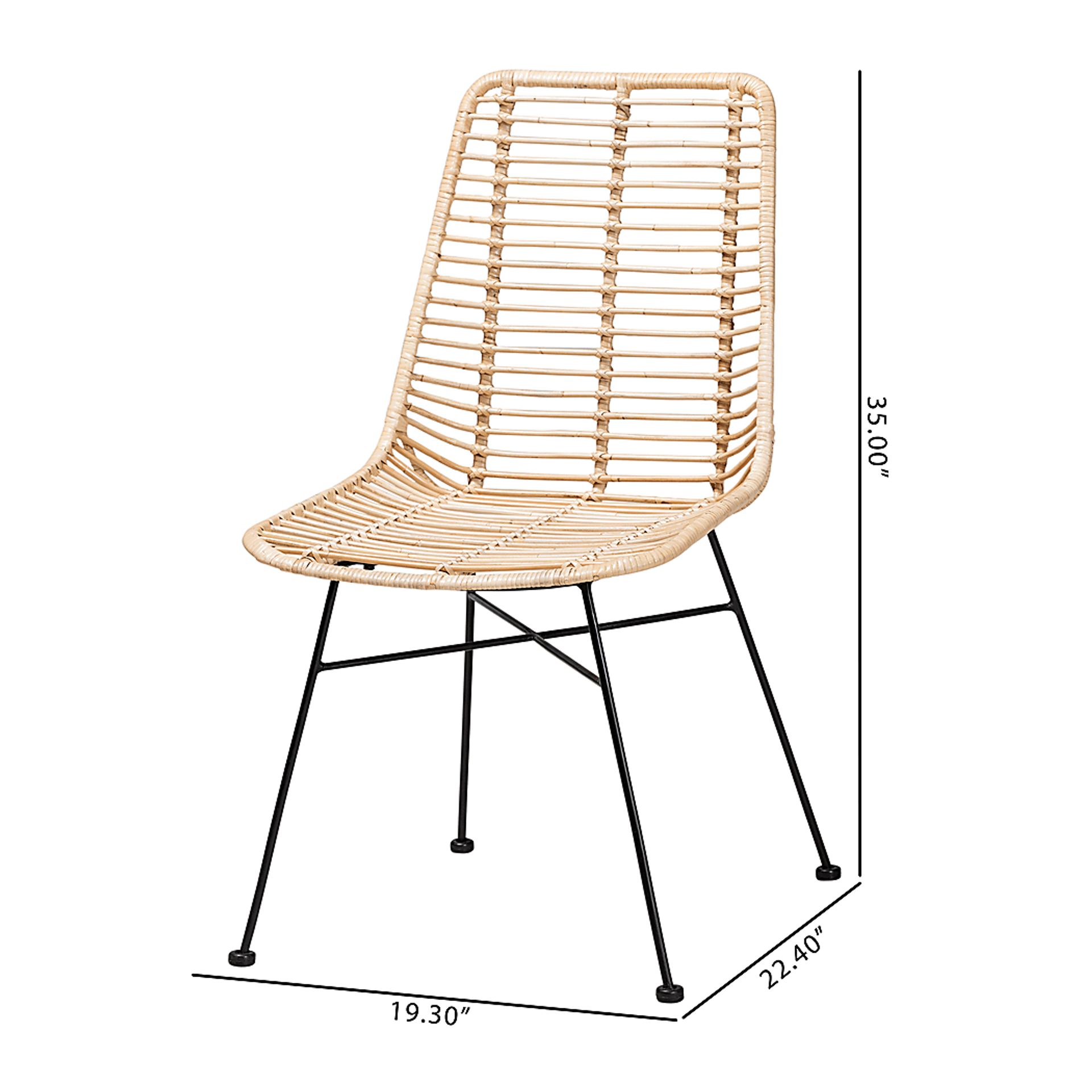 Scirmgeour Natural Dining Chair, Set of 2 - Image 9