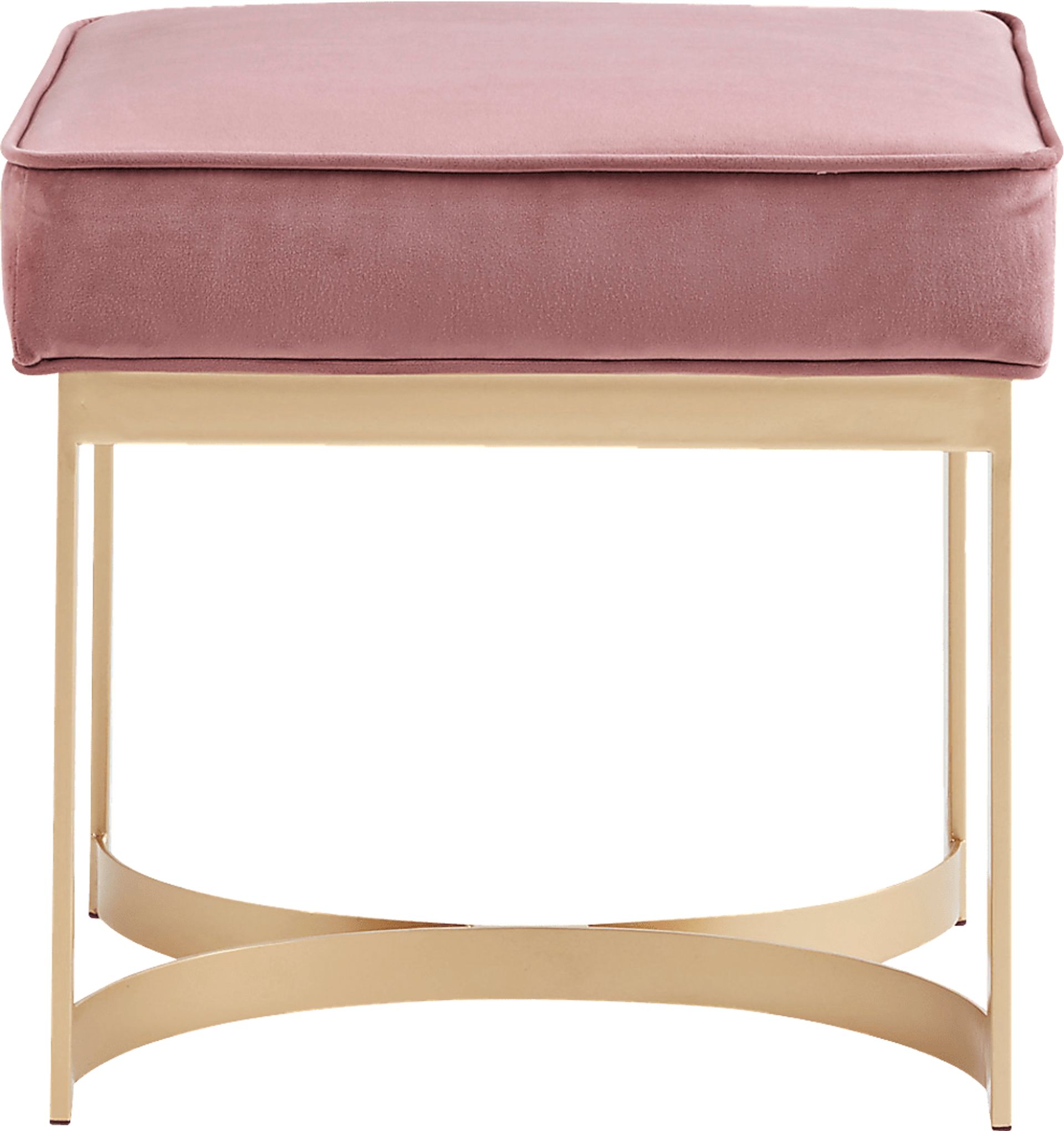Scobell Blush Ottoman - Image 1