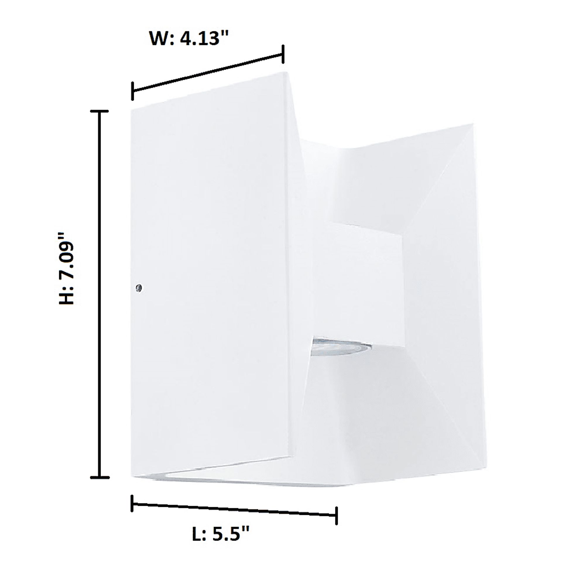 Scooter Cave White Outdoor Sconce - Image 2