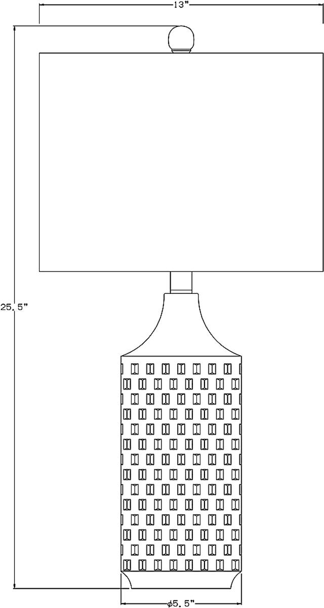 Scotia Avenue Cream Lamp - Thumbnail - Image 9