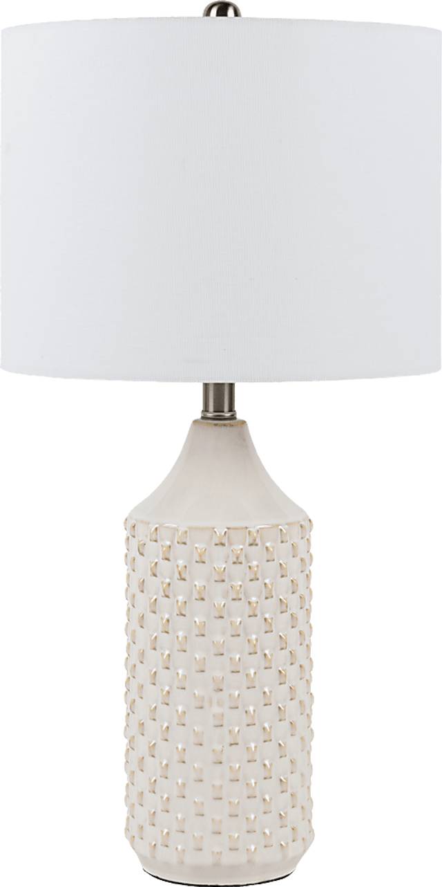 Scotia Avenue Cream Lamp - Thumbnail - Image 1