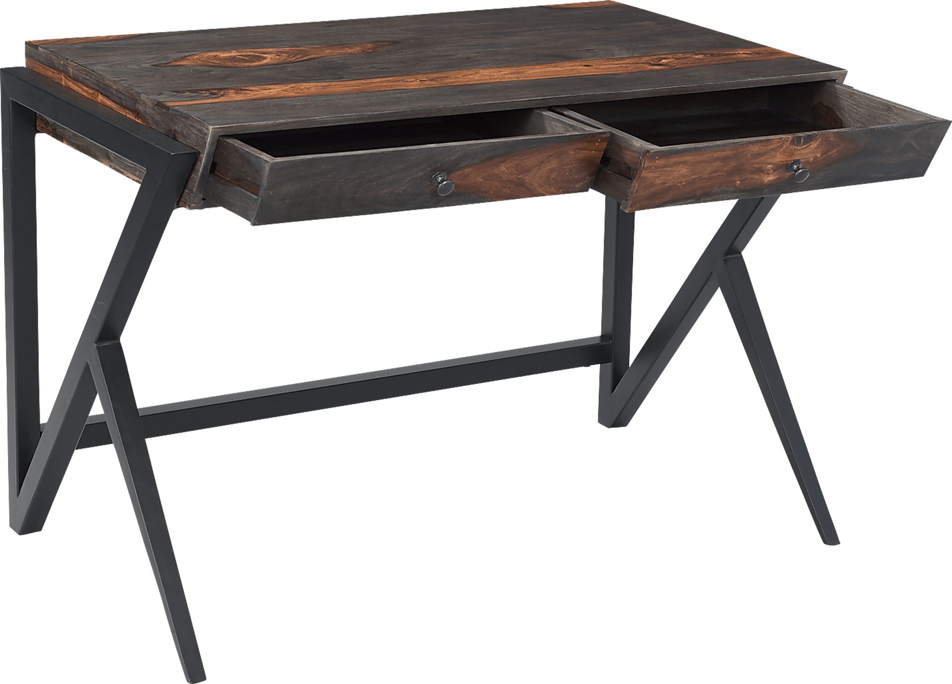 Scotney Brown Desk - Image 3