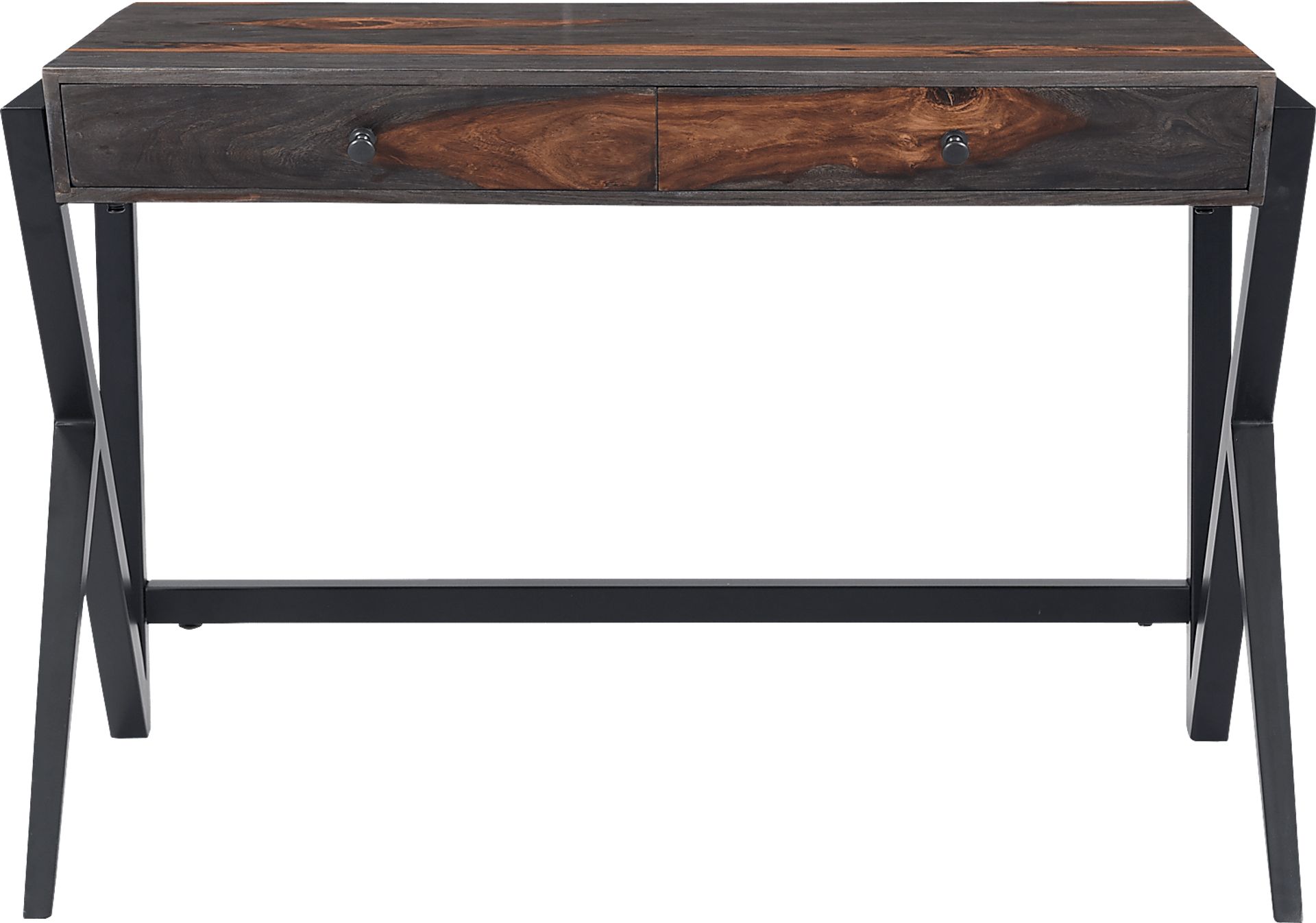 Scotney Brown Desk - Image 4