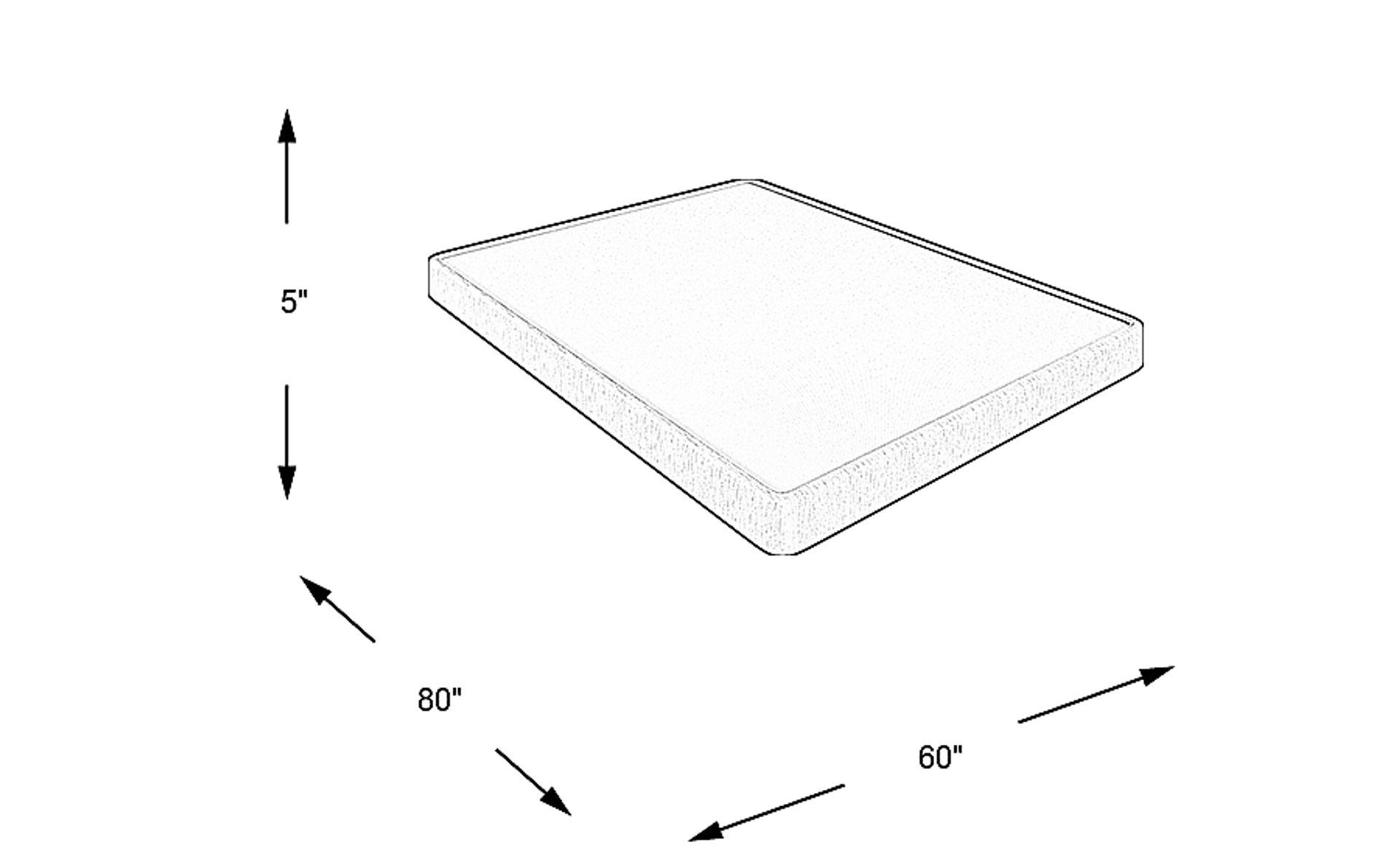 Dimension Image. Please refer to the Dimension Tab on this page for dimension details.