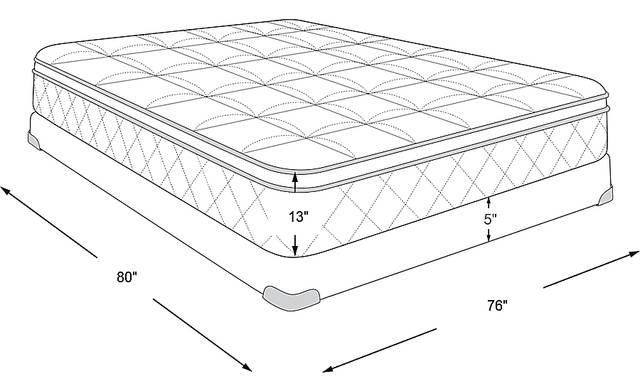 Dimension Image. Please refer to the Dimension Tab on this page for dimension details.