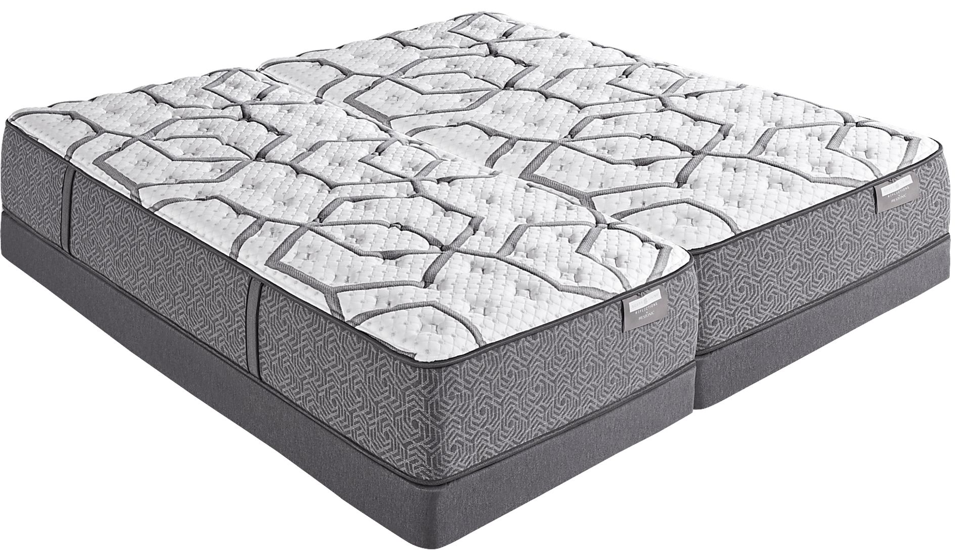 Scott Living Reflections Impression Low Profile Split King Mattress Set - Image 1