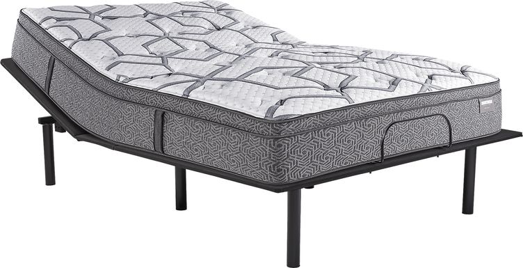Scott Living Reflections Silhouette King Mattress with Head Up Only Base