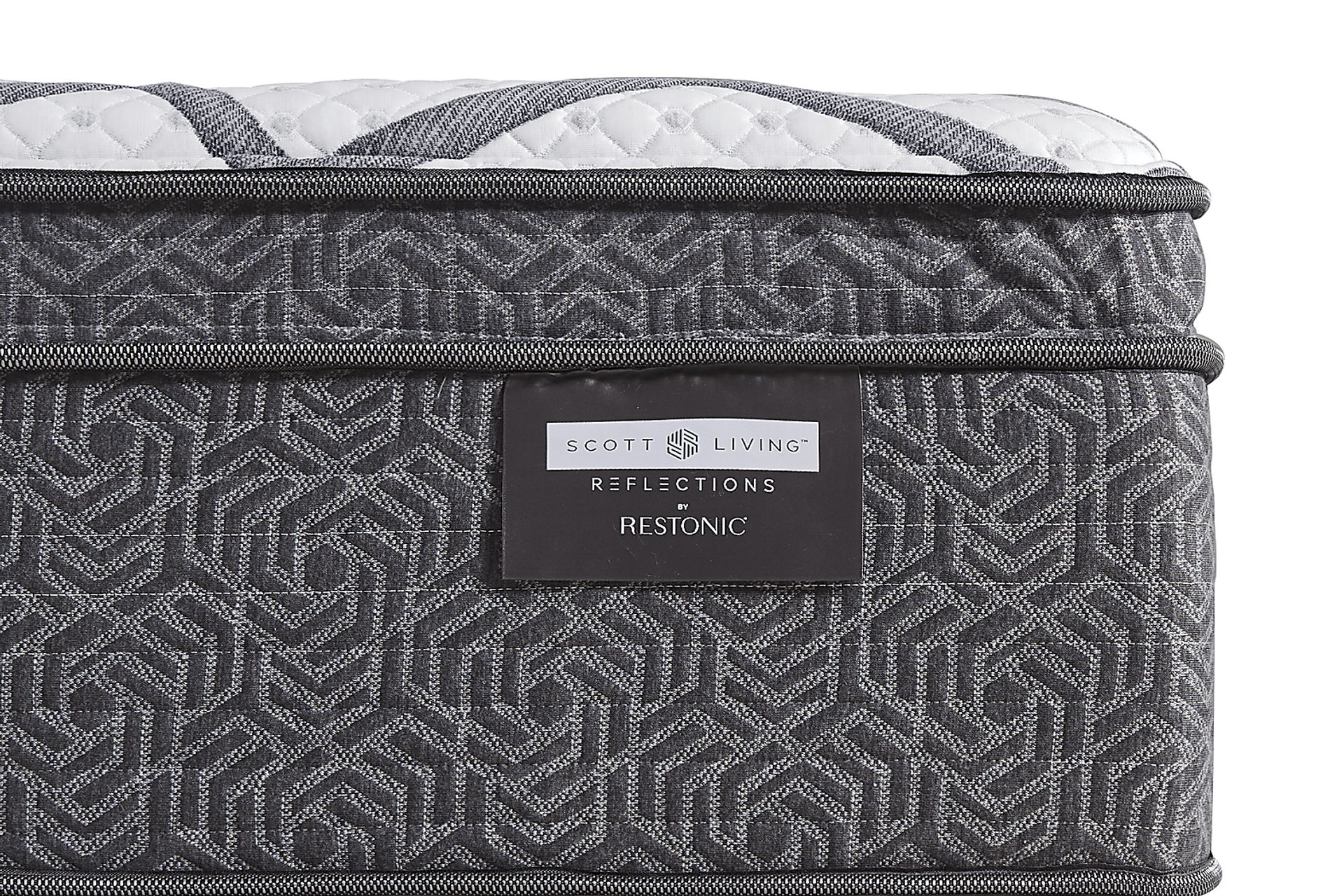 Scott Living Reflections Silhouette Low Profile Queen Mattress Set - Image 2