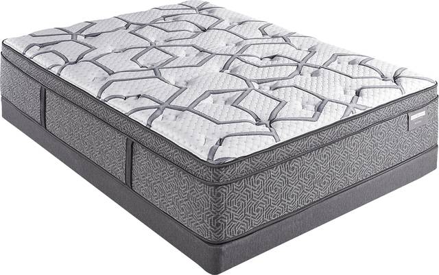 Scott Living Reflections Silhouette Low Profile Queen Mattress Set - Thumbnail - Image 1