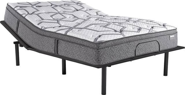 Scott Living Reflections Silhouette Queen Mattress with Head Up Only Base - Thumbnail - Image 1