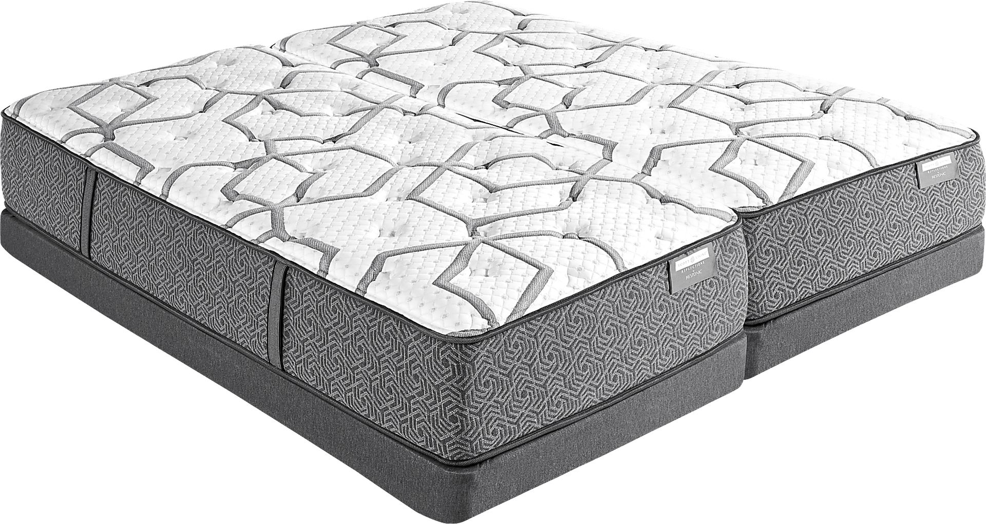 Scott Living Reflections Portrait Low Profile Split King Mattress Set - Image 1