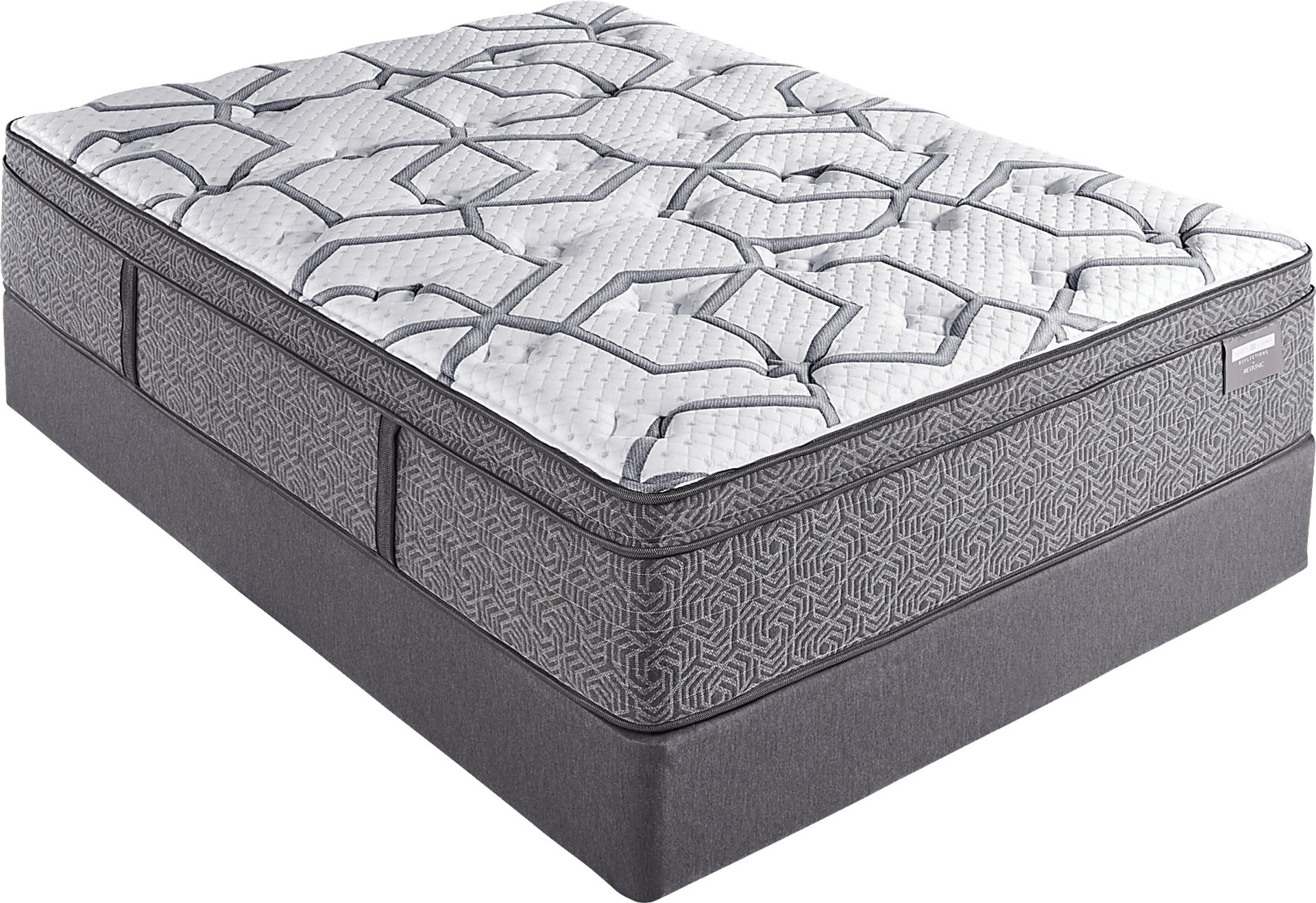 Scott Living Reflections Silhouette High Profile Queen Mattress Set - Image 1