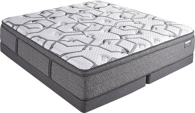 Scott Living Reflections Silhouette Low Profile King Mattress Set - Thumbnail - Image 1