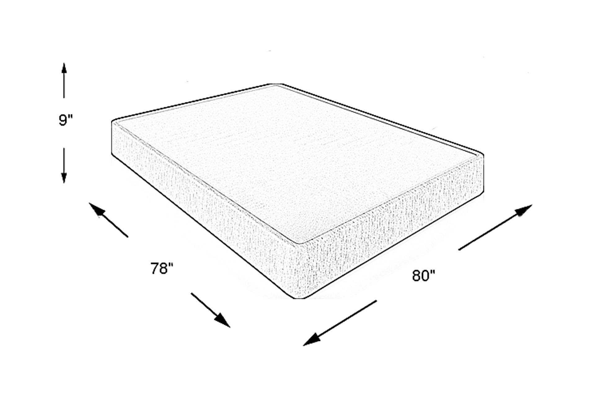 Dimension Image. Please refer to the Dimension Tab on this page for dimension details.