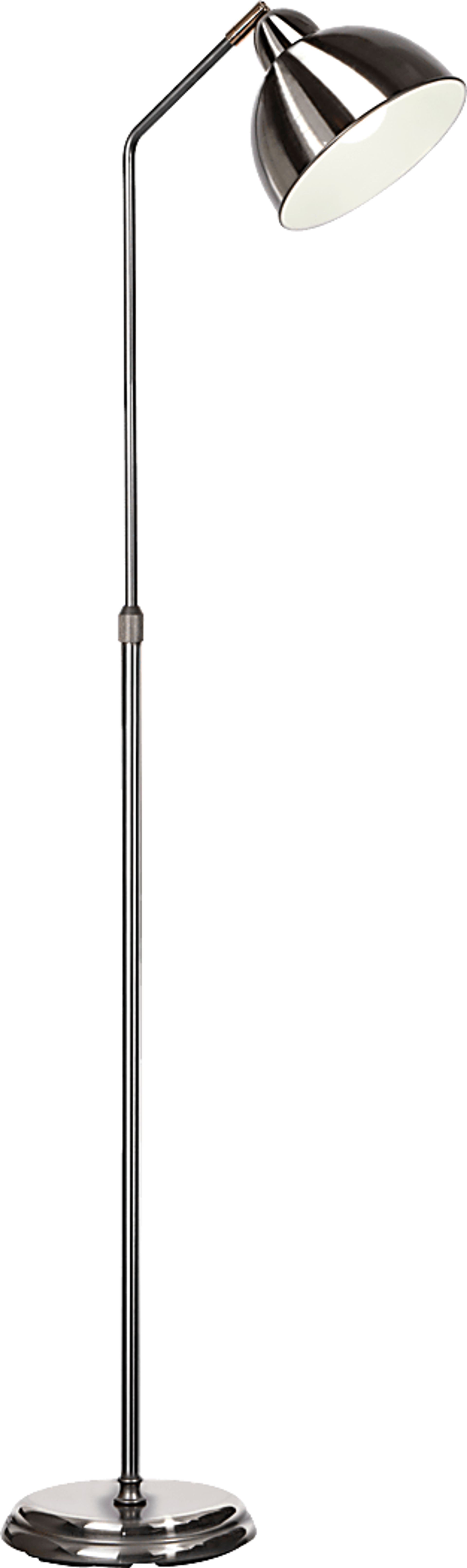 Scott Post Nickel Floor Lamp - Image 1