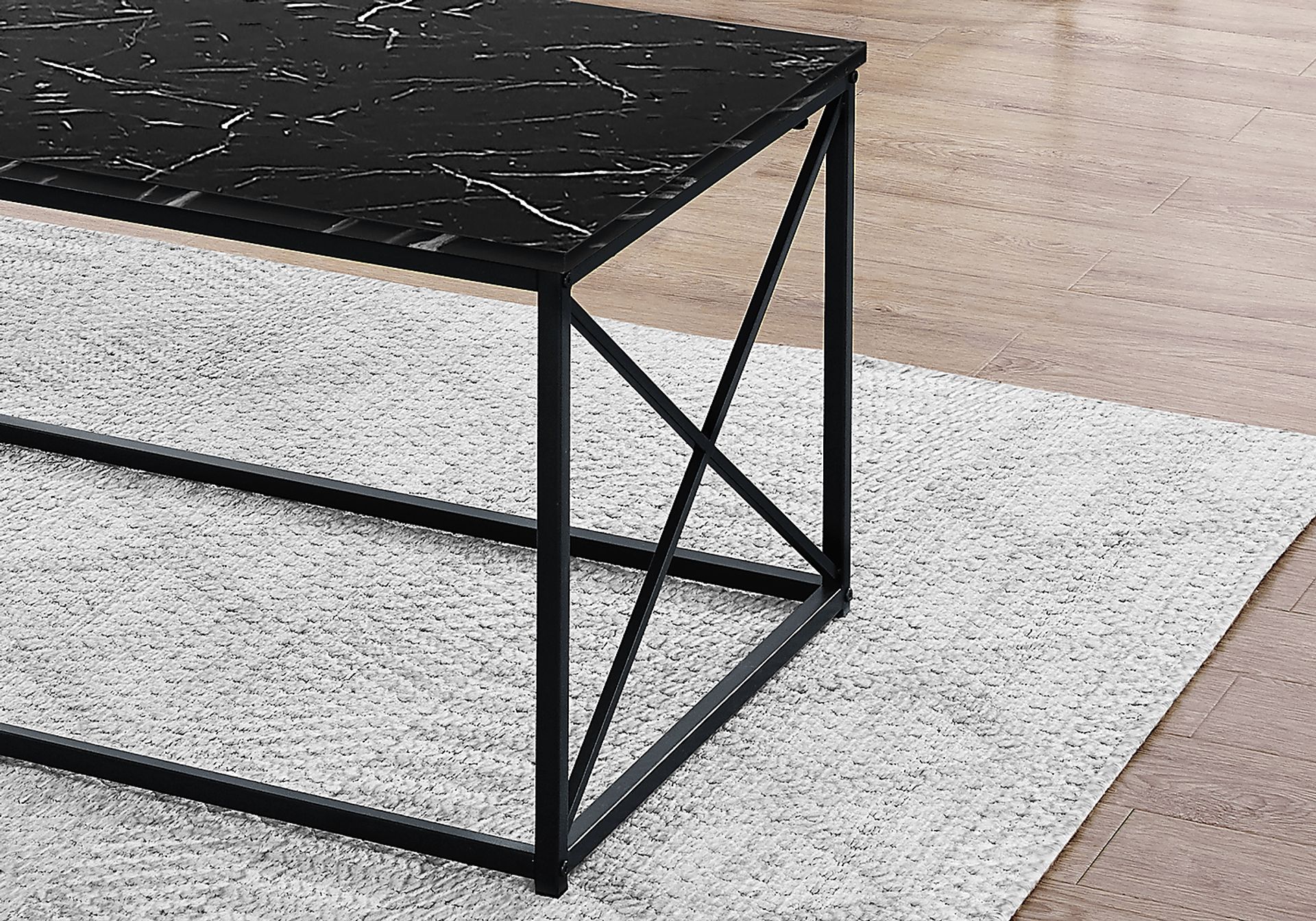 Screven I Black Cocktail Table Set, Set of 3 - Image 2