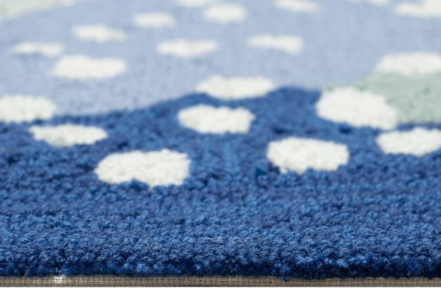 Sea Dance Blue 7'6 x 9'6 Indoor/Outdoor Rug - Thumbnail - Image 9