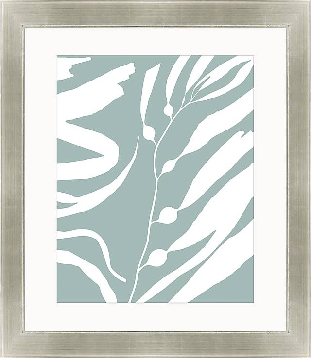 Sea Mist Green Framed Artwork, Set of 2 - Thumbnail - Image 1